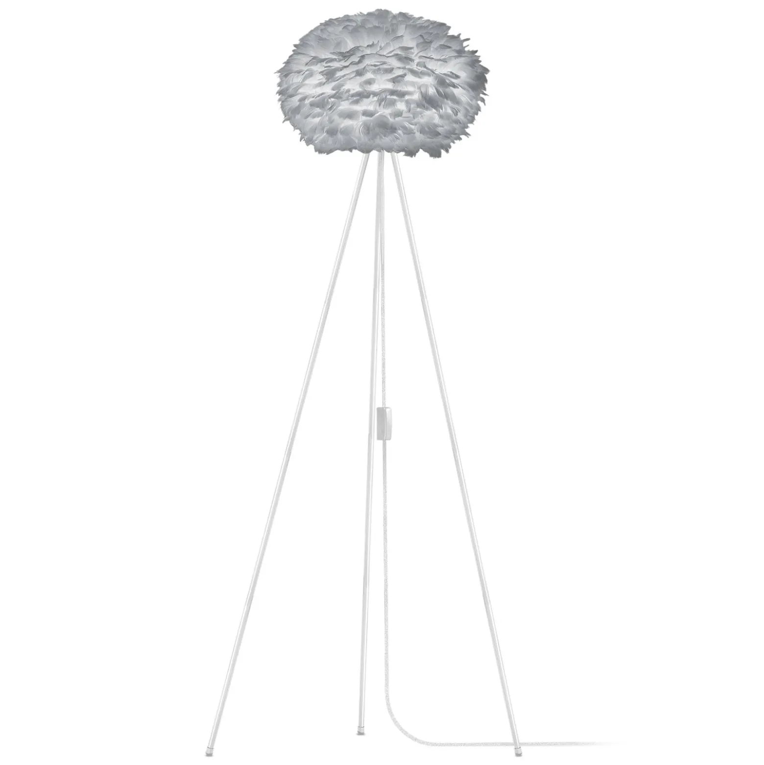 UMAGE Eos medium -lattiavalo tripod vaaleanharmaa