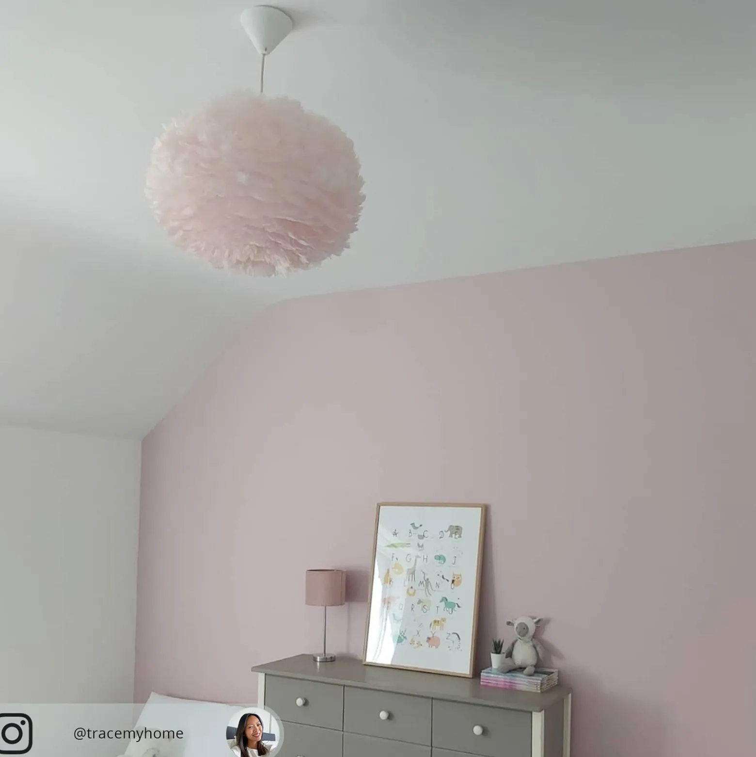UMAGE Eos medium riippuvalaisin roosa