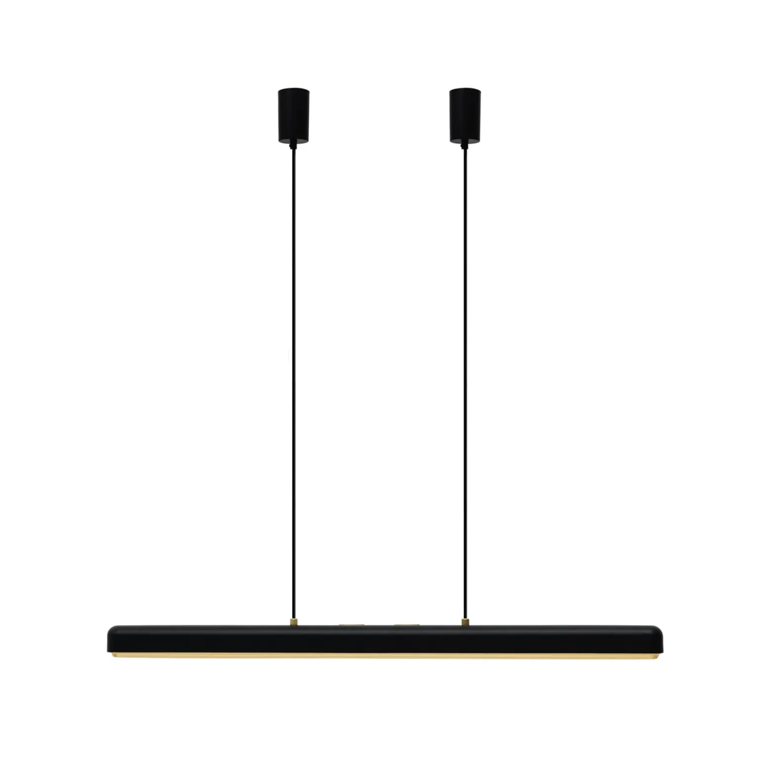 UMAGE LED-ripustusvalaisin Hazel Branch, musta/messinki, 100 cm