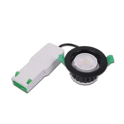 Upotettava LED-kohdevalaisin Eco R 68 ruostumaton teräs Ø 9 cm metalli IP65 CCT