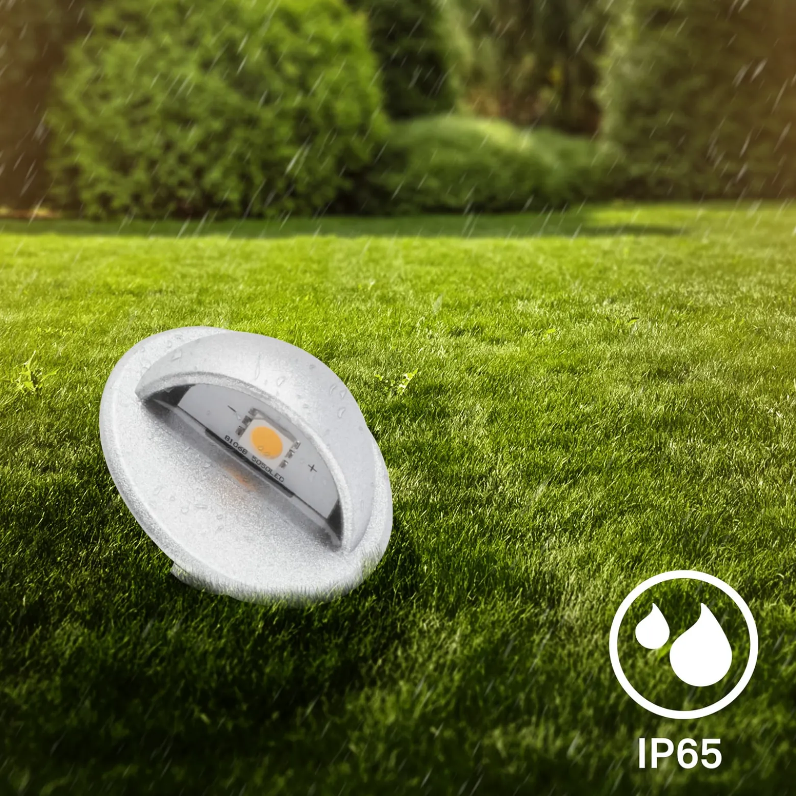Upotettava LED-kohdevalaisin 3923034, IP65, 12 V, 3-paikkainen laajennusosa,