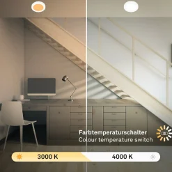 Upotettava LED-valaisin 7609 3,000K/4,000K Ø 14 cm