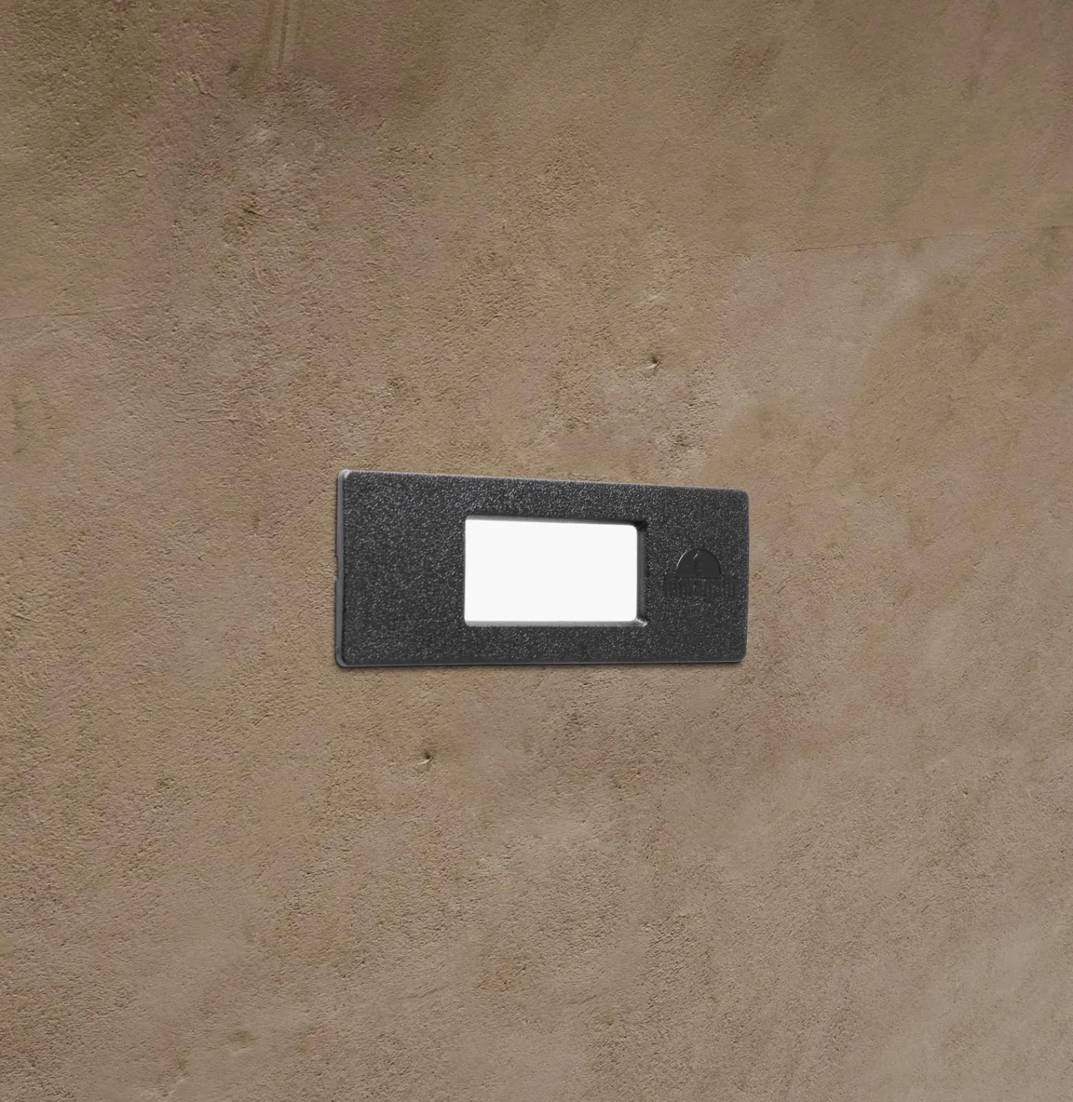 Upotettava valaisin Nina IP55 musta/opal 15 cm R7S CCT synteettinen hartsi