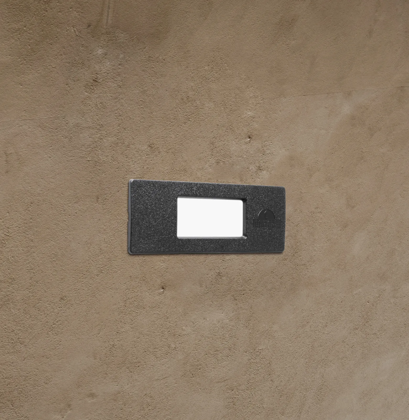 Upotettava valaisin Nina IP55 musta/opal 15 cm R7S CCT synteettinen hartsi