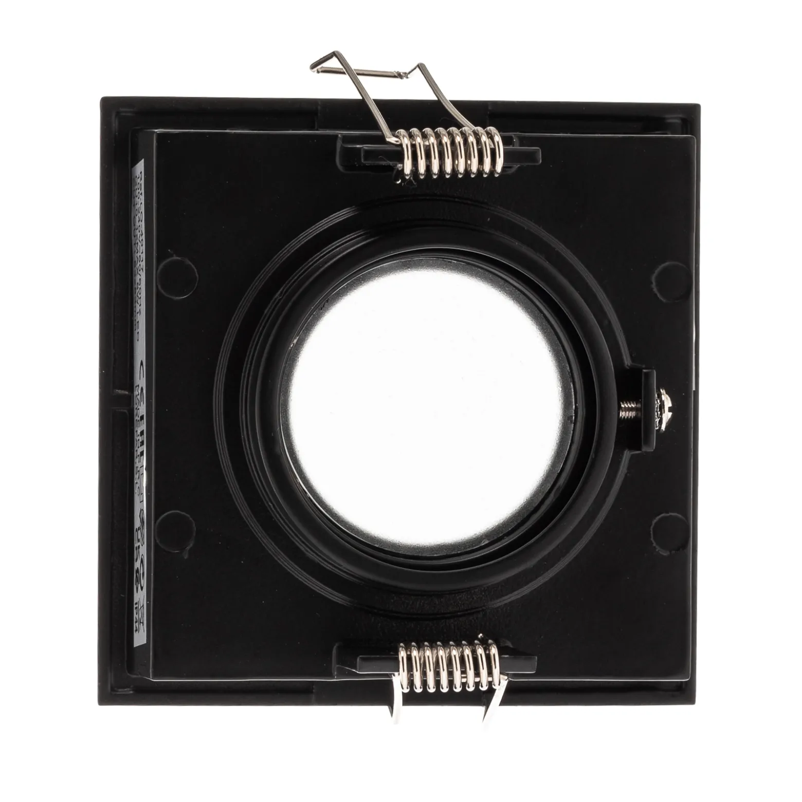 Uppokohdevalo Hyde 1-lamp. kulmikas IP44 musta