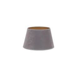 Varjostin Cone korkeus 18 cm, harmaa/kulta
