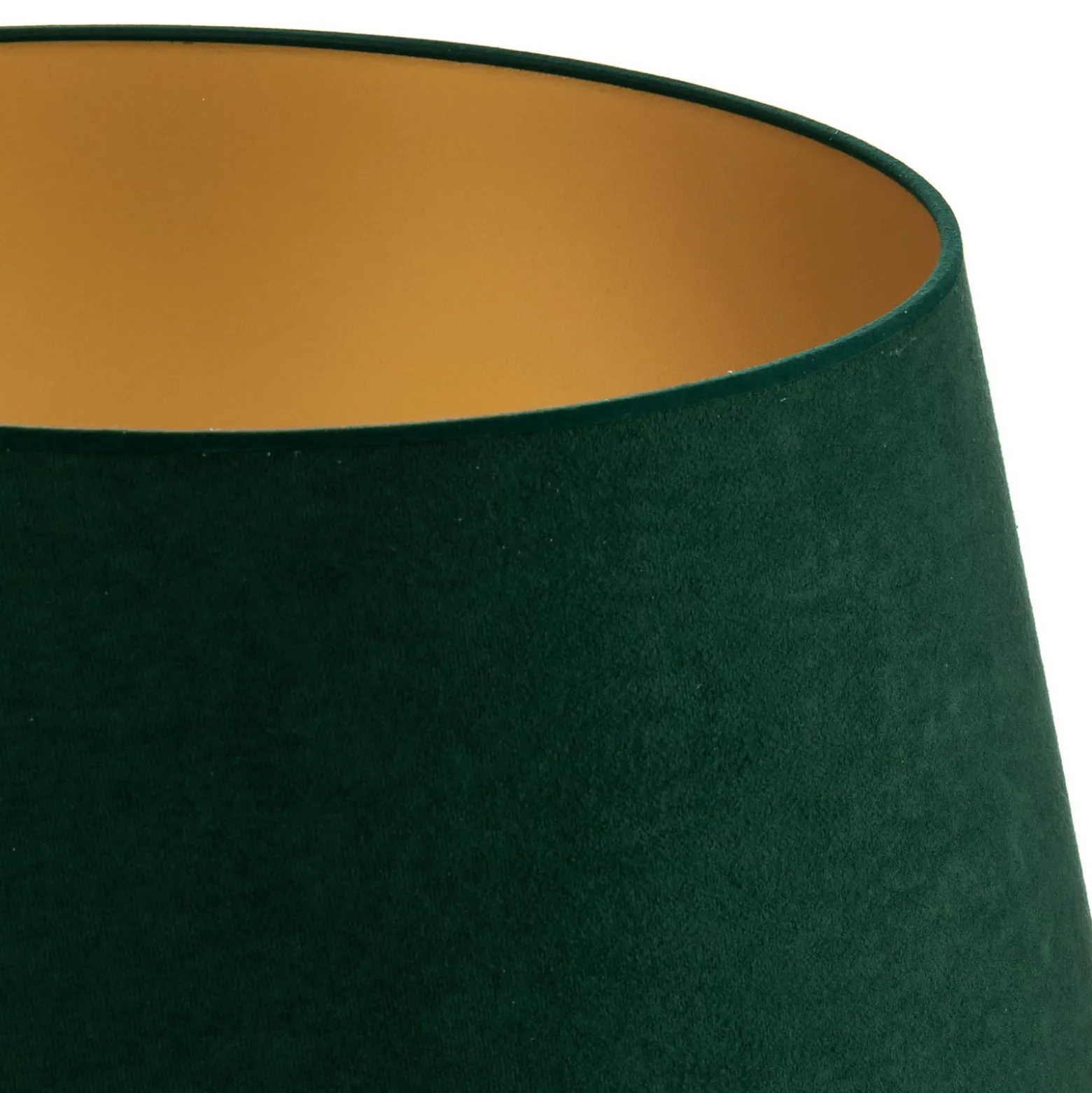 Varjostin Cone korkeus 25,5 cm, tummanvihreä/kulta