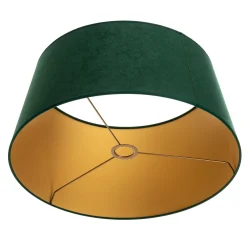 Varjostin Cone korkeus 25,5 cm, tummanvihreä/kulta