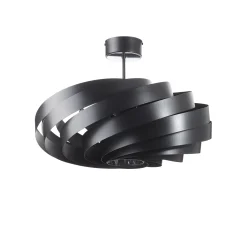 Vento kattovalaisin, musta, Ø 60 cm, metalli, E27