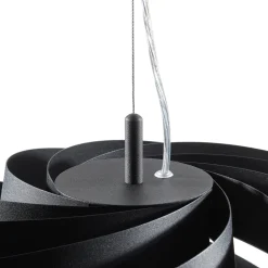 Vento riippuvalaisin, musta, Ø 60 cm, metalli, E27