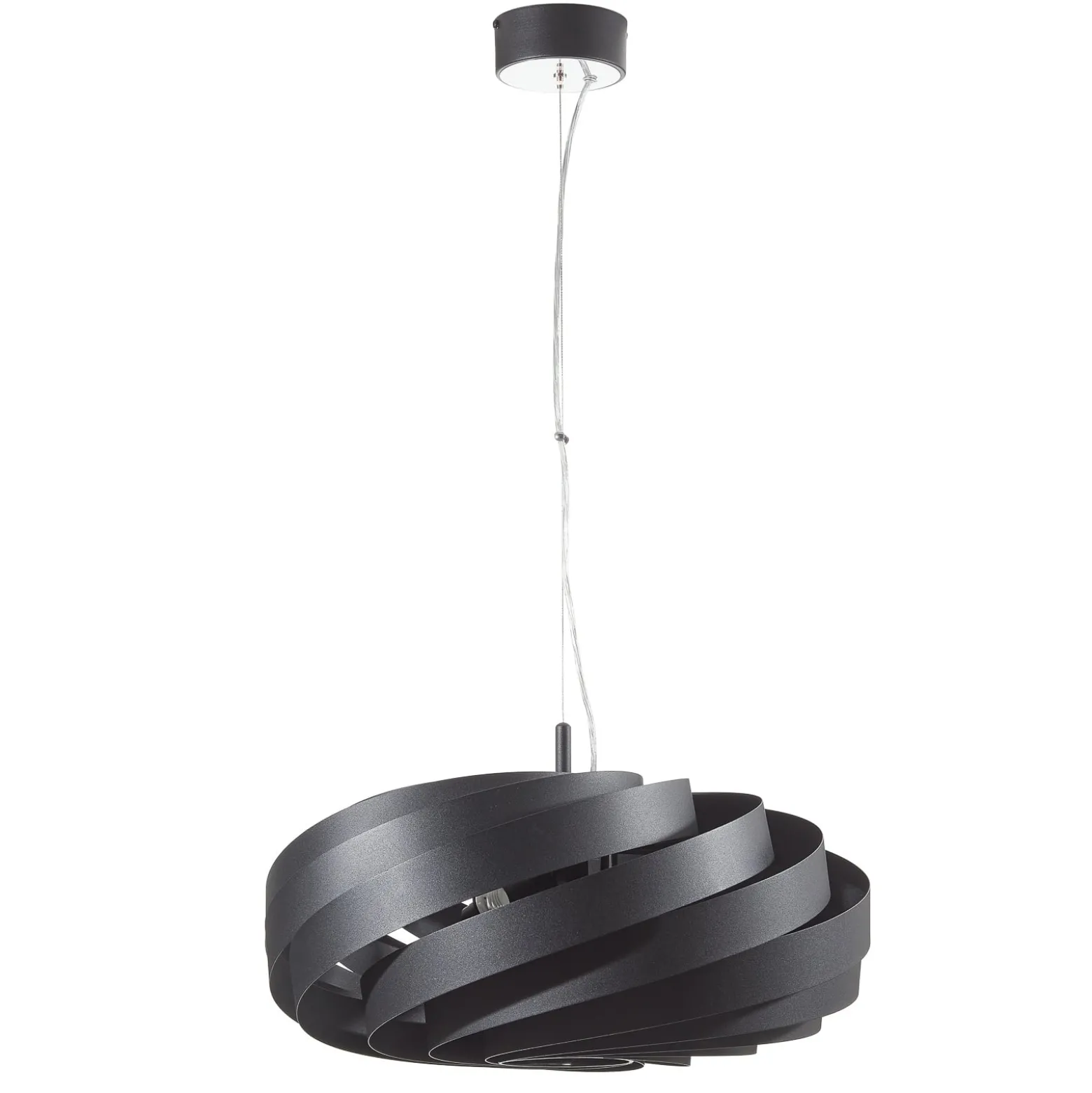 Vento riippuvalaisin, musta, Ø 60 cm, metalli, E27