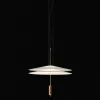 Vibia Flamingo - LED-riippuvalaisin, 2 varjostinta, kulta
