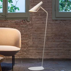 Vibia I.Cono 0712 Design-lattiavalaisin, valkoinen