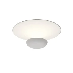 Vibia LED-kattovalaisin Funnel, valkoinen, alumiini, Ø 35 cm, 2700 K