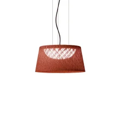 Vibia LED-riippuvalaisin ulos WIND, terrakotta, 30 x 60 cm, 927