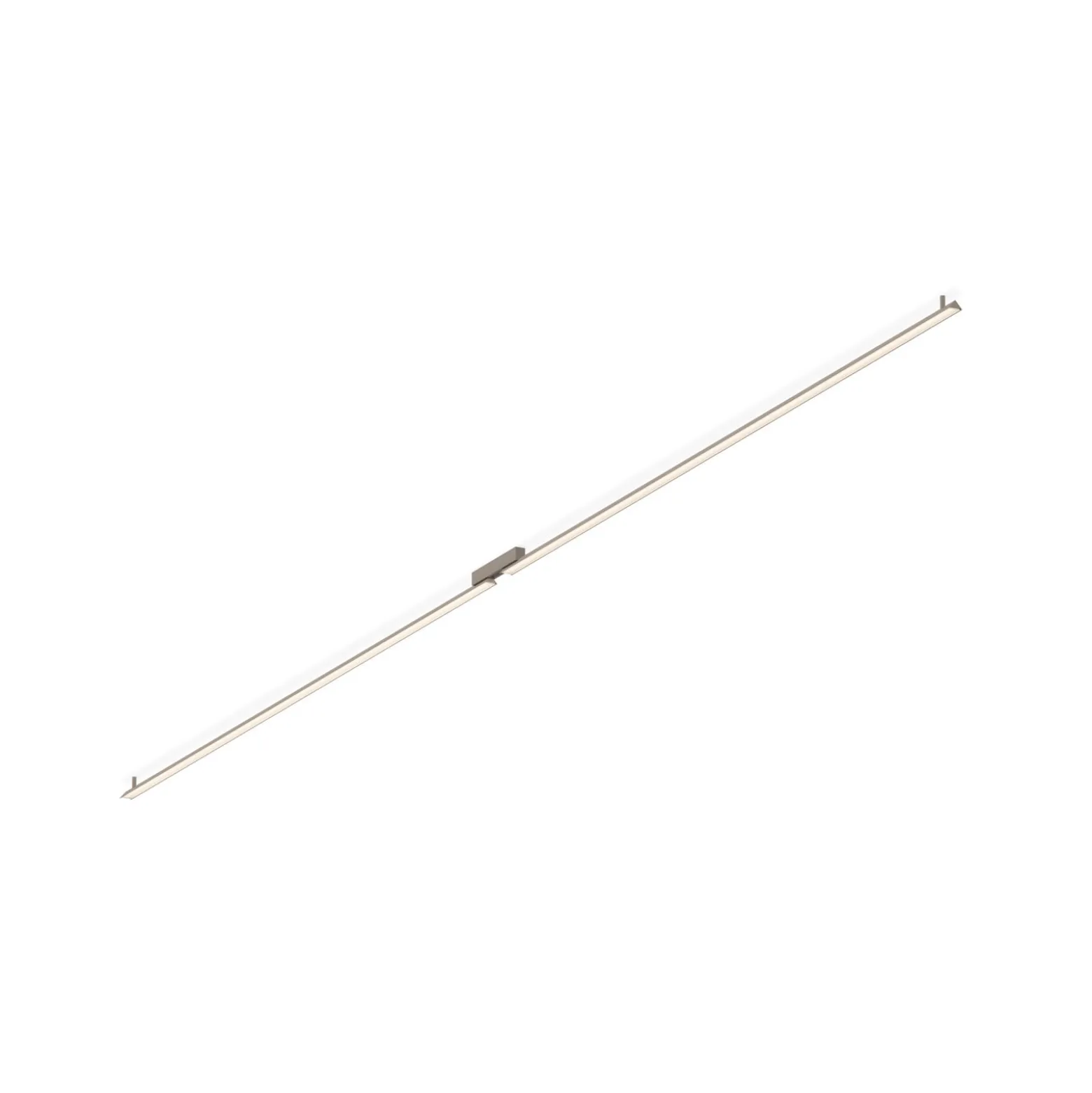 Vibia LED-seinävalaisin SPA, pituus 613 cm, beige, IP44 2700 K