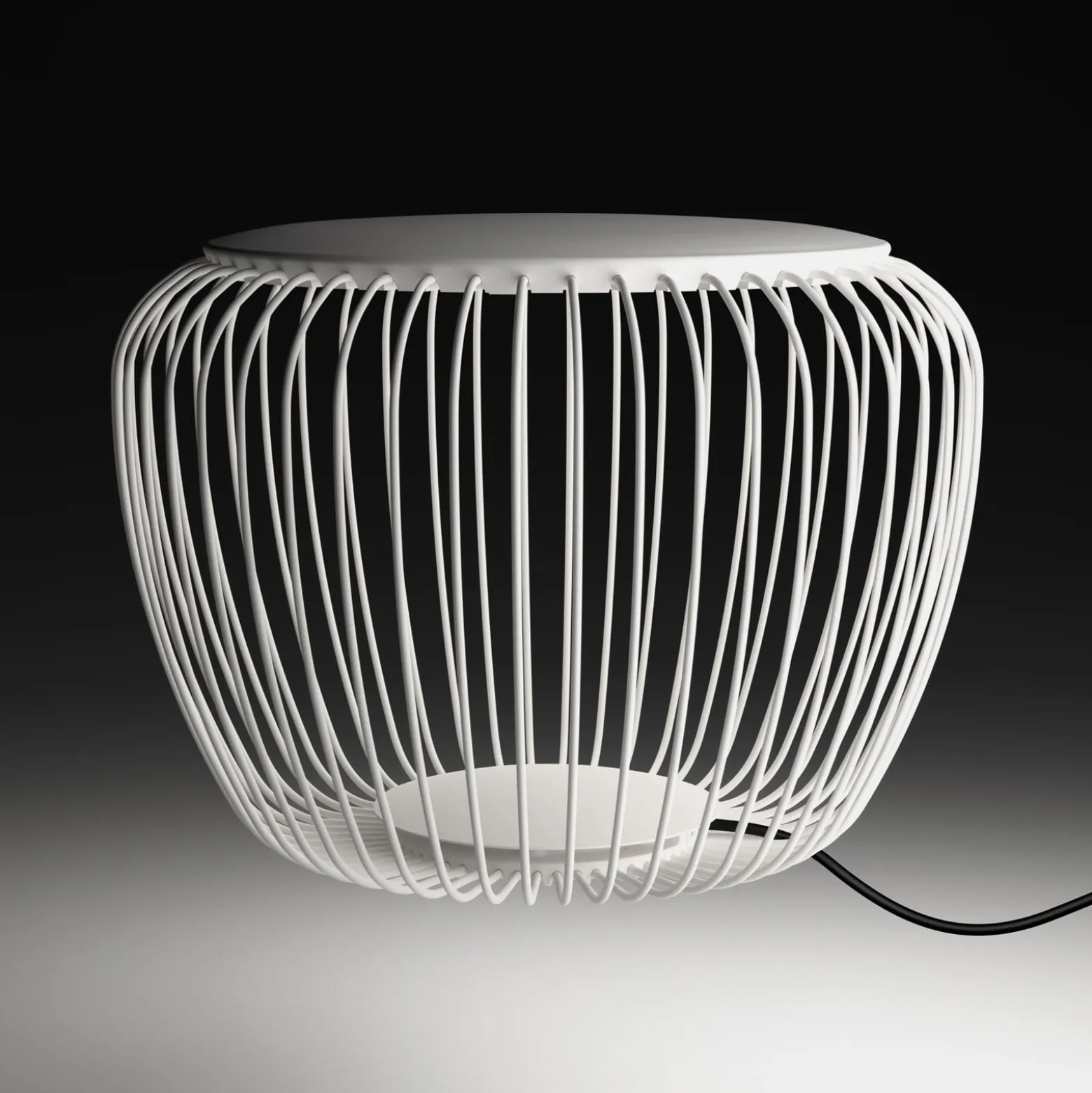 Vibia Meridiano 4710 ulkovalaisin, Ø 64 cm, kermanvärinen