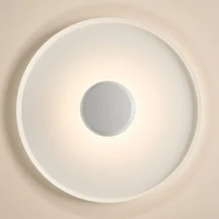Vibia Top LED-seinävalaisin Ø 60 cm valkoinen