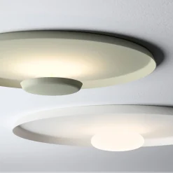 Vibia Top LED-seinävalaisin Ø 60 cm valkoinen