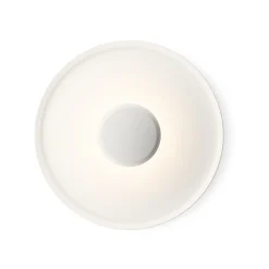 Vibia Top LED-seinävalaisin Ø 40 cm valkoinen