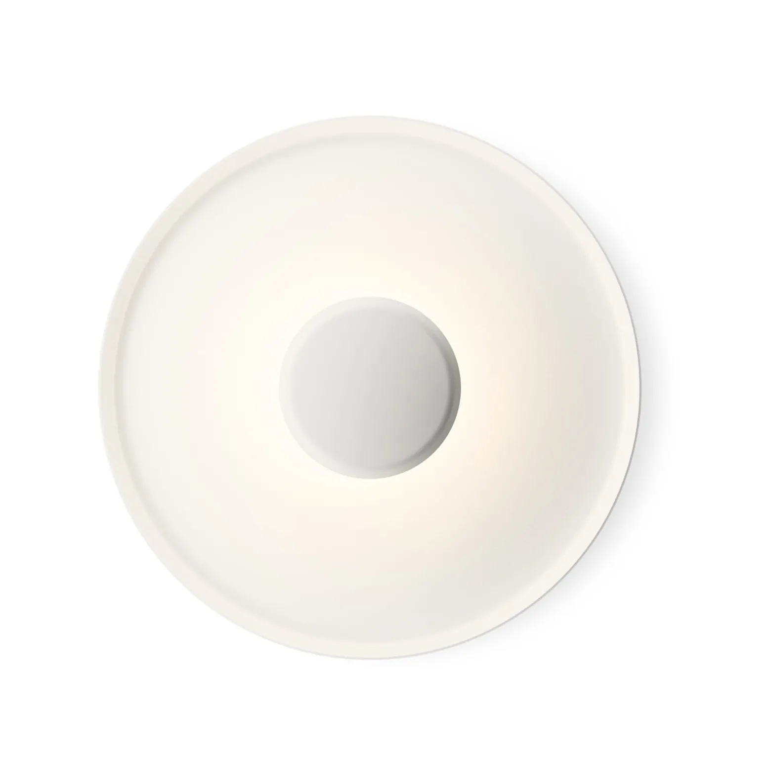 Vibia Top LED-seinävalaisin Ø 40 cm valkoinen