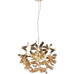 Viehkeä riippuvalaisin Amber Ø 40 cm