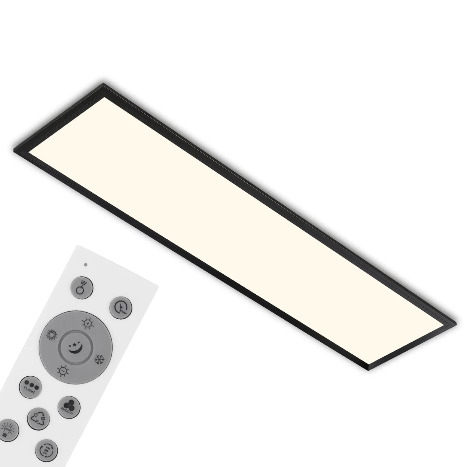 Väri-LED-paneeli, himmennettävä, RGB, CCT, 100x25cm