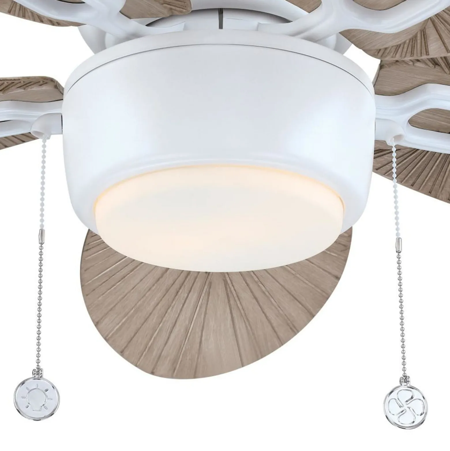 Westinghouse kattotuuletin valolla 7316440, bahama harmaa