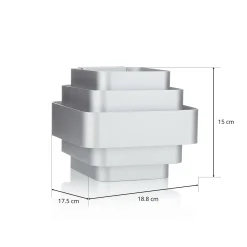 WEVER & DUCRÉ J.J.W. 02 Seinävalaisin 18,8 cm hopea