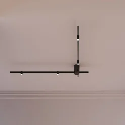 WEVER & DUCRÉ LED-kattovalaisin Trace Spin 1.0 musta 927