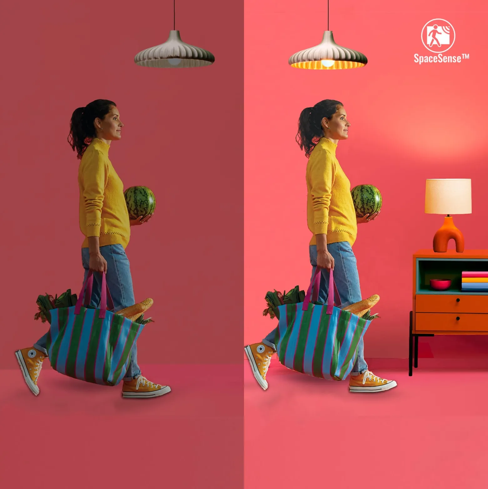 WiZ A60 LED-lamppu Wi-Fi E27 7W keltainen CCT