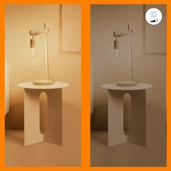 WiZ A60 LED-lamppu Wi-Fi E27 7W keltainen CCT