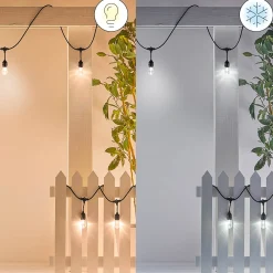 WiZ String Lights LED-valoketju ulkotiloissa, 14,8 m, CCT, RGB