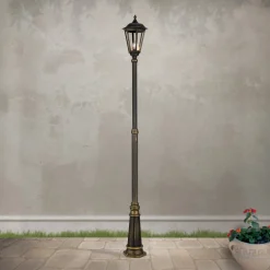 Yksilamppuinen lyhtypylväs Fabio, 249 cm