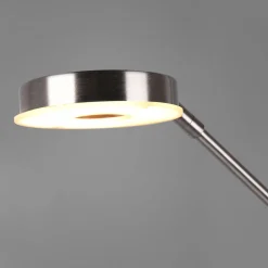 ylöspäin suunnattu LED-valaisin Barrie, lukuvalo, mattanikkeli