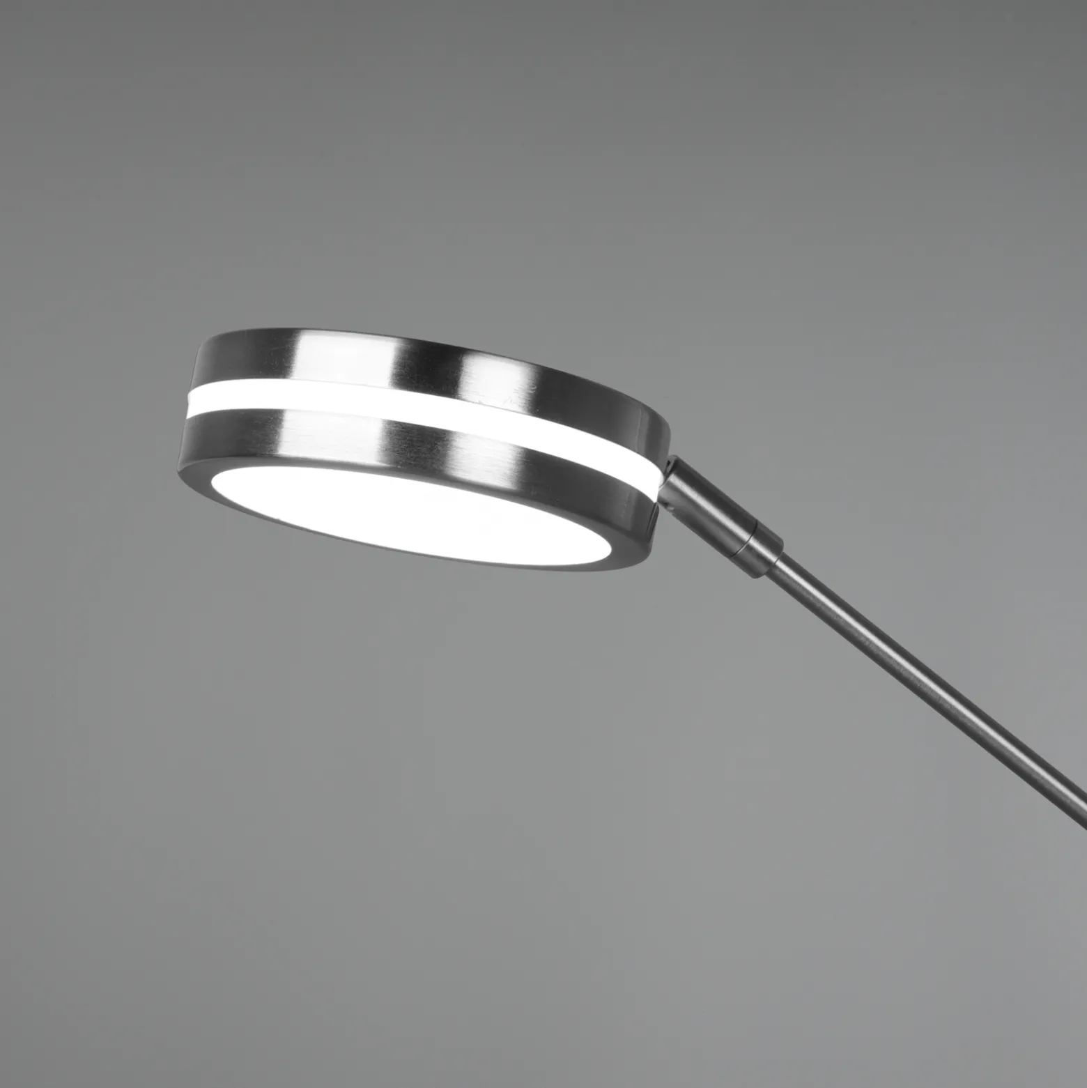 Ylöspäin suunnattu LED-valaisin Franklin, lukulamppu, mattanikkeli