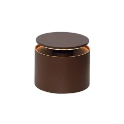 Zafferano Push-up akku-pöytälamppu IP54 corten